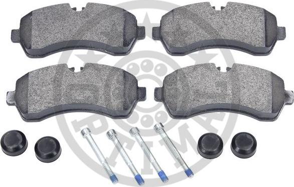 Optimal 12296 - Brake Pad Set, disc brake autospares.lv