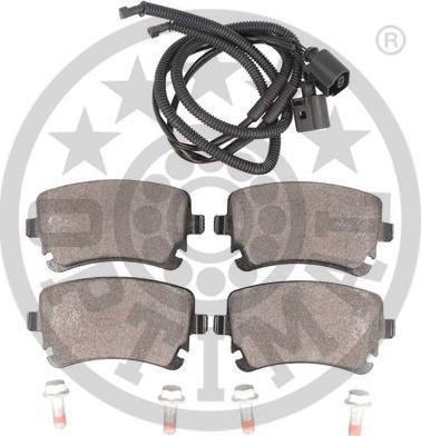 Optimal 12240 - Brake Pad Set, disc brake autospares.lv