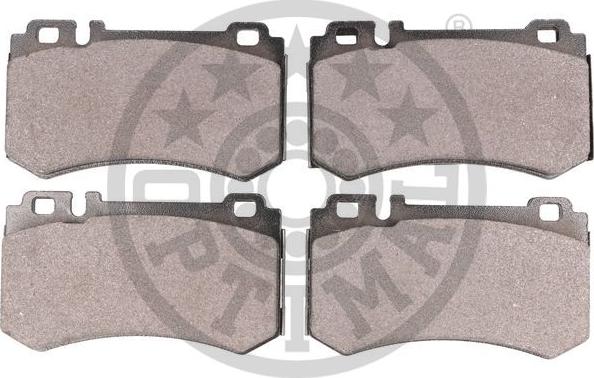 Optimal BP-12247 - Brake Pad Set, disc brake autospares.lv