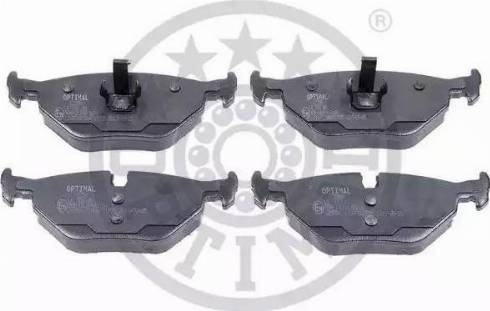 Optimal 12259 - Brake Pad Set, disc brake autospares.lv