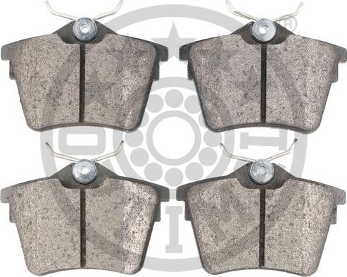 Optimal BP-12215 - Brake Pad Set, disc brake autospares.lv