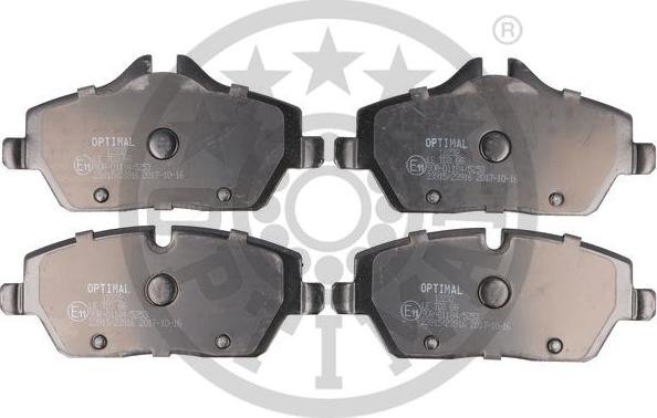 Optimal BP-12232 - Brake Pad Set, disc brake autospares.lv