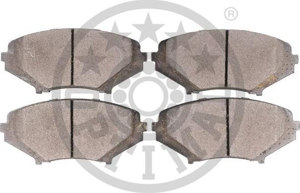 Optimal 12237 - Brake Pad Set, disc brake autospares.lv