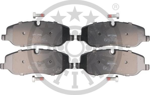 Optimal 12229 - Brake Pad Set, disc brake autospares.lv