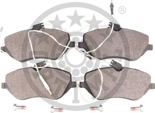 Optimal BP-12225 - Brake Pad Set, disc brake autospares.lv