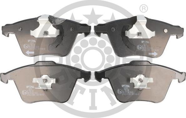 Optimal 12222 - Brake Pad Set, disc brake autospares.lv