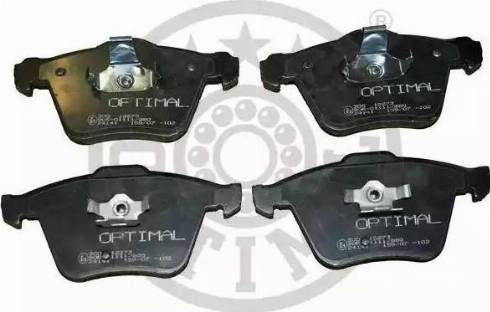 Optimal 12273 - Brake Pad Set, disc brake autospares.lv