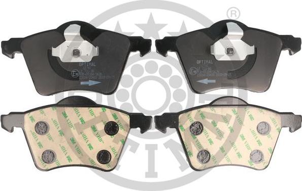 Optimal 12742 - Brake Pad Set, disc brake autospares.lv