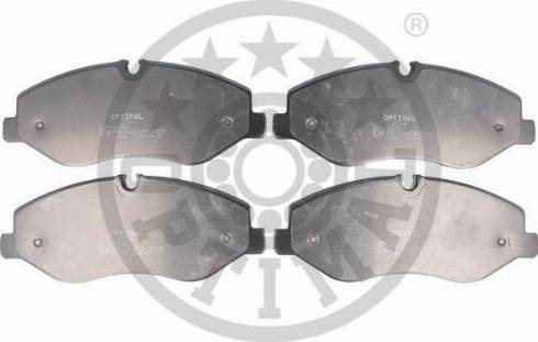 Optimal 12714 - Brake Pad Set, disc brake autospares.lv