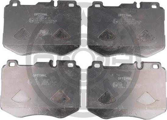 Optimal 12728 - Brake Pad Set, disc brake autospares.lv