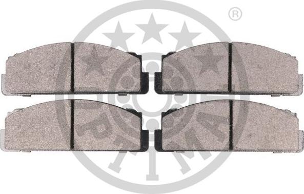 Optimal BP-03512 - Brake Pad Set, disc brake autospares.lv