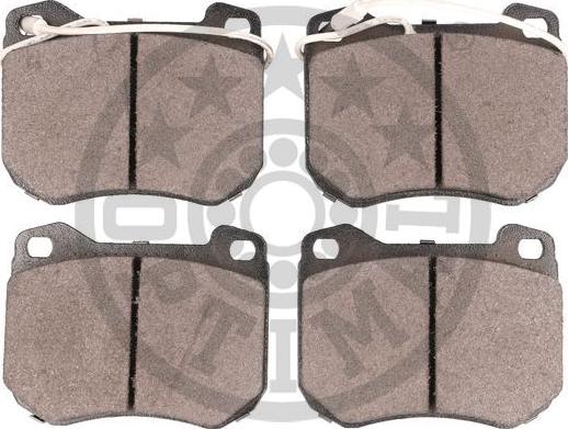 Optimal BP-02101 - Brake Pad Set, disc brake autospares.lv