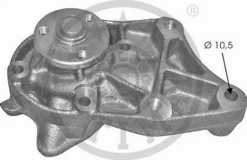 Optimal AQ-1642 - Water Pump autospares.lv