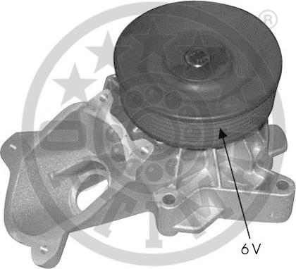 Optimal AQ-1807 - Water Pump autospares.lv