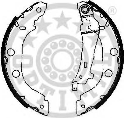 Optimal BB-4150 - Brake Shoe Set autospares.lv