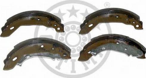 Optimal BB-0950 - Brake Shoe Set autospares.lv