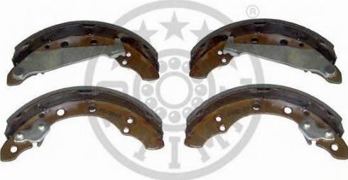 Optimal BB-0460 - Brake Shoe Set autospares.lv