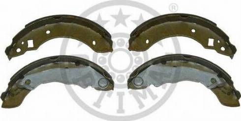 Optimal BB-0510 - Brake Shoe Set autospares.lv