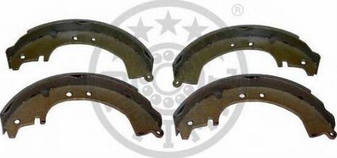 Optimal BB-0870 - Brake Shoe Set autospares.lv