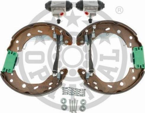 Optimal BK-5451 - Brake Shoe Set autospares.lv