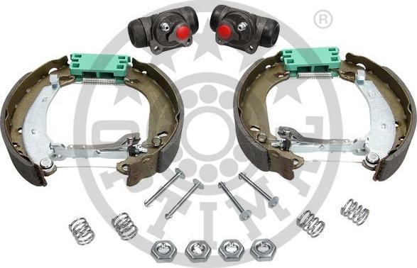 Optimal BK-5091 - Brake Shoe Set autospares.lv