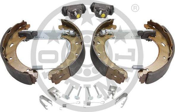 Optimal BK-5153 - Brake Shoe Set autospares.lv