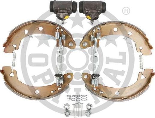 Optimal BK-5100 - Brake Shoe Set autospares.lv