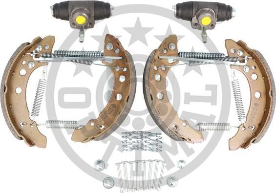 Optimal BK-5119 - Brake Shoe Set autospares.lv