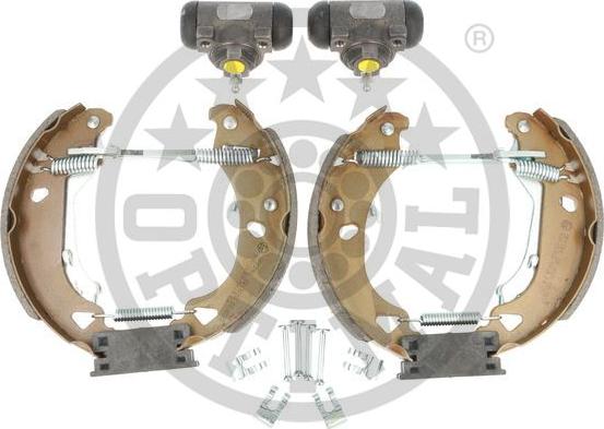 Optimal BK-5126 - Brake Shoe Set autospares.lv