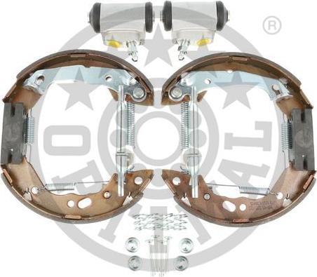 Optimal BK-5343 - Brake Shoe Set autospares.lv