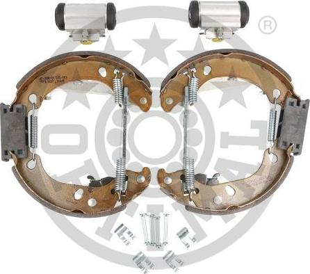 Optimal BK-5204 - Brake Shoe Set autospares.lv