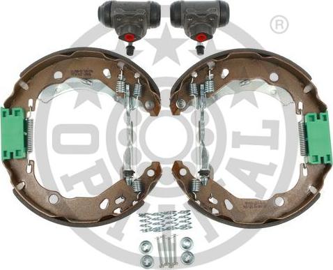 Optimal BK-5278 - Brake Shoe Set autospares.lv