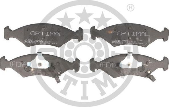 Optimal BP-09963 - Brake Pad Set, disc brake autospares.lv