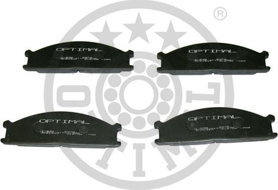 Optimal BP-09578 - Brake Pad Set, disc brake autospares.lv