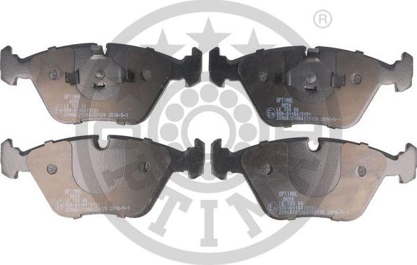 Optimal BP-09659 - Brake Pad Set, disc brake autospares.lv