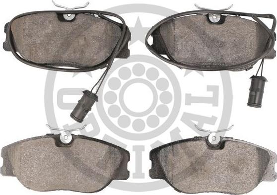 Optimal BP-09619 - Brake Pad Set, disc brake autospares.lv