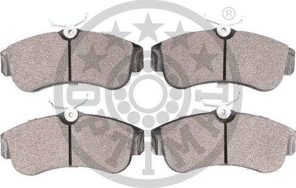 Optimal BP-09689 - Brake Pad Set, disc brake autospares.lv