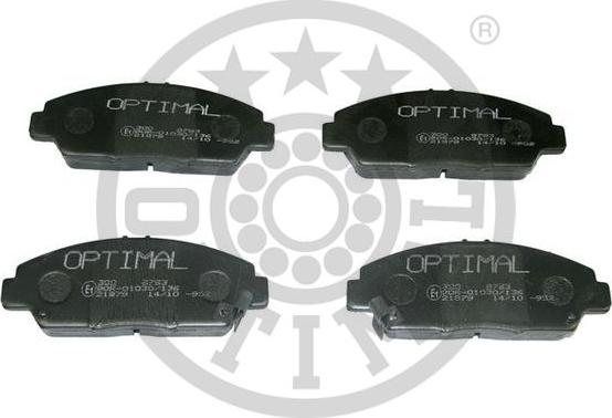 Optimal BP-09793 - Brake Pad Set, disc brake autospares.lv