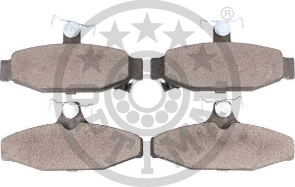 Optimal BP-10156 - Brake Pad Set, disc brake autospares.lv