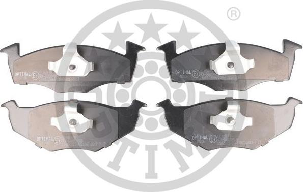 Optimal BP-10106 - Brake Pad Set, disc brake autospares.lv