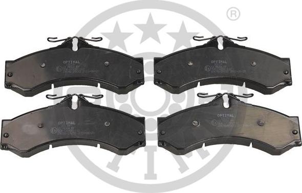 Optimal BP-10119 - Brake Pad Set, disc brake autospares.lv