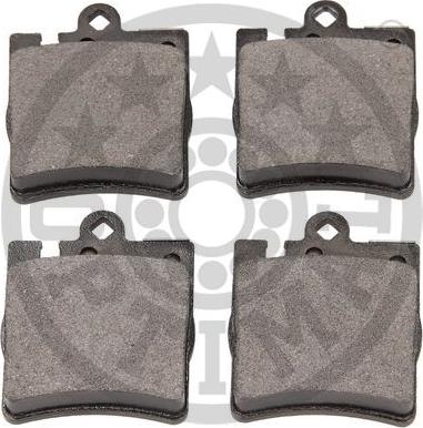 Optimal BP-10340 - Brake Pad Set, disc brake autospares.lv