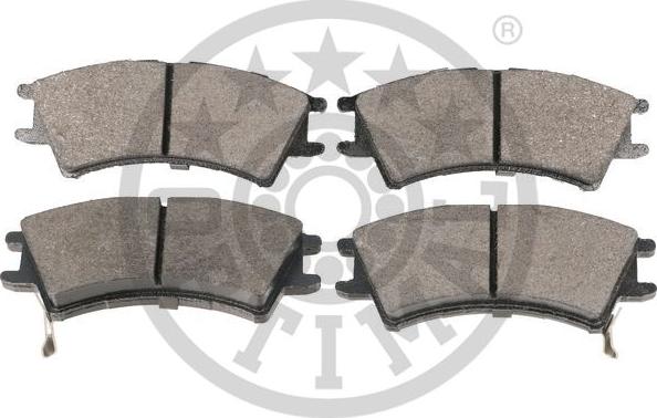 Optimal BP-10261 - Brake Pad Set, disc brake autospares.lv