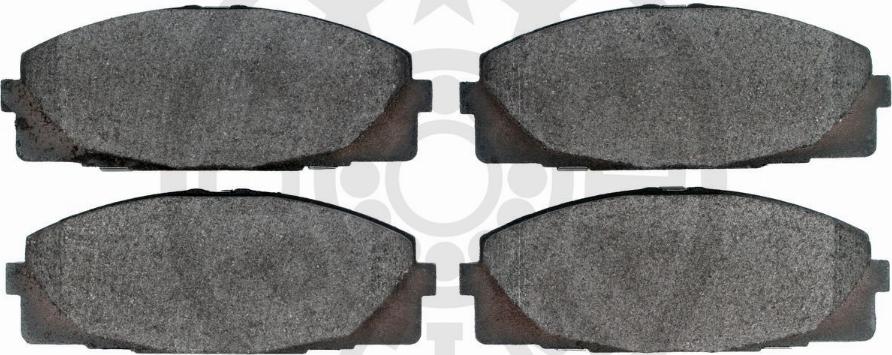 Optimal BP-13006 - Brake Pad Set, disc brake autospares.lv