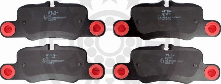 Optimal BP-12940 - Brake Pad Set, disc brake autospares.lv