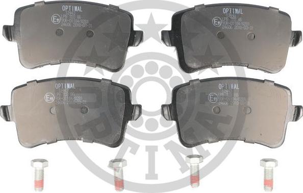 Optimal BP-12443 - Brake Pad Set, disc brake autospares.lv