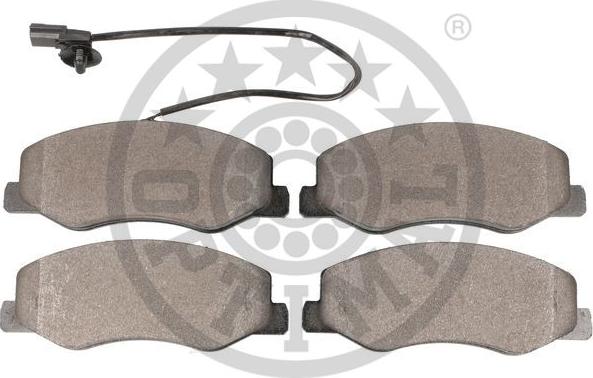 Optimal BP-12417 - Brake Pad Set, disc brake autospares.lv