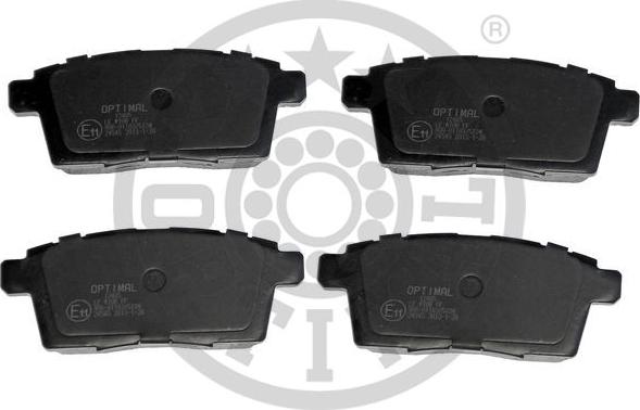 Optimal BP-12485 - Brake Pad Set, disc brake autospares.lv