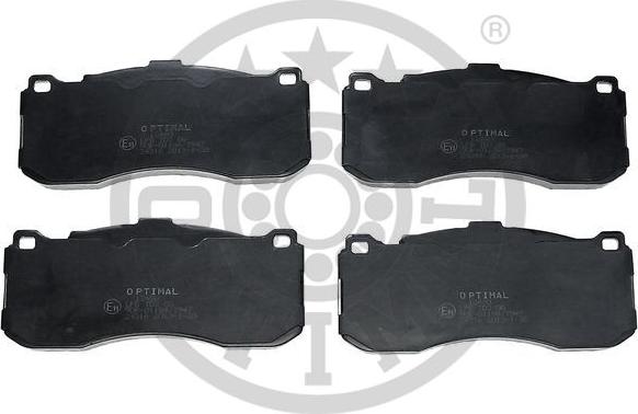 Optimal BP-12480 - Brake Pad Set, disc brake autospares.lv