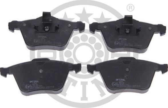 Optimal BP-12593 - Brake Pad Set, disc brake autospares.lv